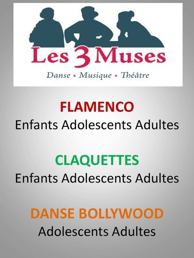 LES 3 MUSES DANSE A VERSAILLES - INSCRIPTIONS COURS FORUM ASSOCIATIONS 9 SEPTEMBRE