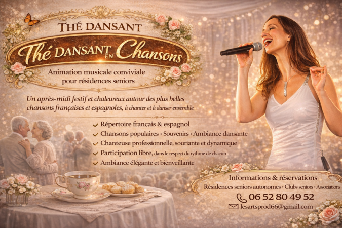 Nathalie chanteuse interprète - Anime de sa voix votre Thé Dansant