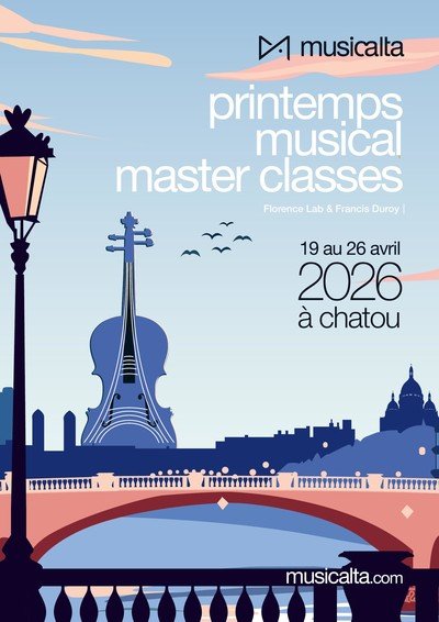 Printemps Musical - Master Classes 2026 en Île-de-France