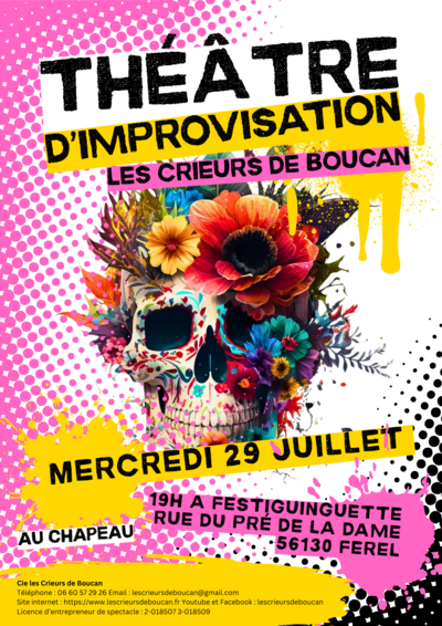 Spectacle de théâtre d'improvisation
