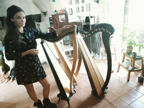 Violaine  - Cours harpe