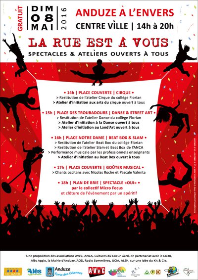 Anduze à l'envers | La rue est à vous