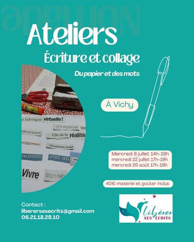 Du papier et des mots : collage et écriture
