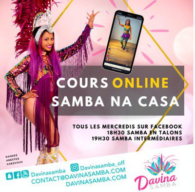 Ecole davina samba - école de danse de samba 
