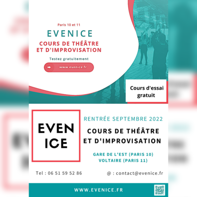 Evenice - Cours de théâtre et d'improvisation