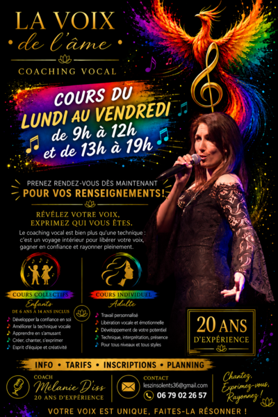 Mélanie D'iss - Coaching Vocal