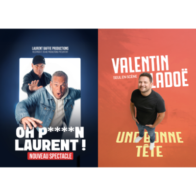 PASS HUMOUR TERNOIS : Valentin LADOE et Laurent BAFFIE