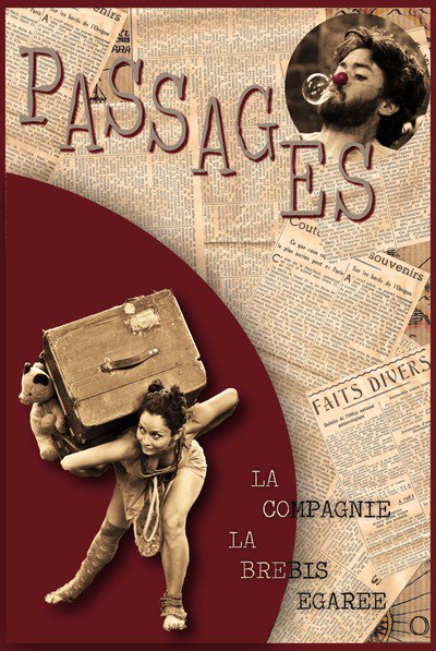 Passages - Duo de portés acrobatiques burlesque
