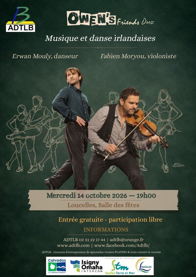 Spectacle de danse et musique irlandaises - Owen’s Friends