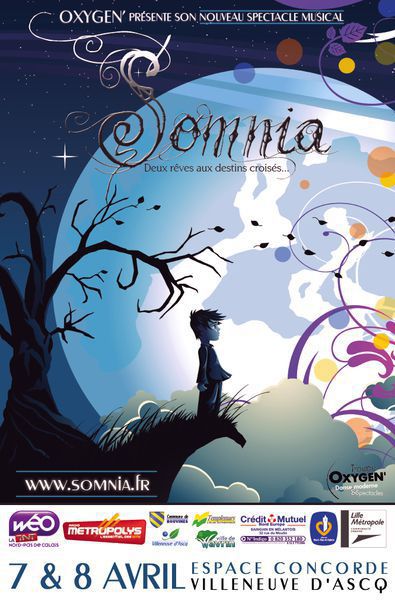Spectacle musical "Somnia - Deux rêves aux destins croisés"