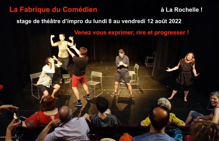 Stage théâtre impro été 