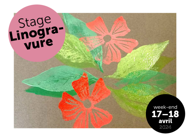 Stage Week-End Printemps / Linogravure