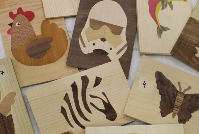 Ta petite marqueterie : Atelier enfants