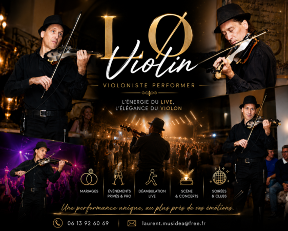 LØ Violin - Violoniste Performer pour vos événements