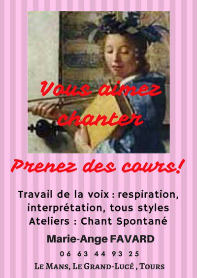 AMARYLIE - COURS DE CHANT