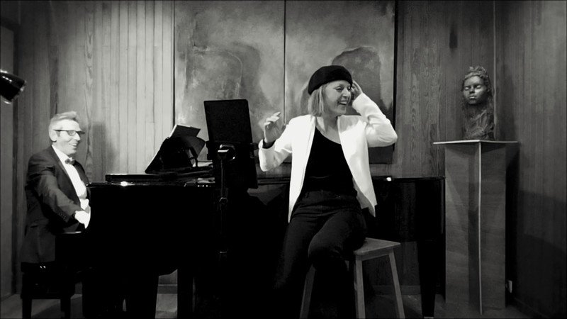 DIVA & JAZZ - Duo Chant & Piano - Sabine Degroote Contralto & Valery Fiodorov Pianiste Jazz
