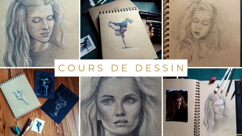 Elle Tée - Cours de dessin