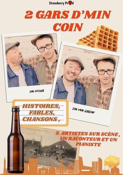2 Gars d''min coin - Strawberry Prod