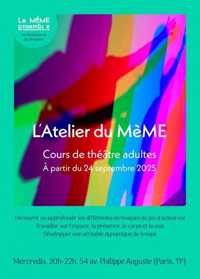 Le MèME EnsembLe - Atelier théâtre adultes