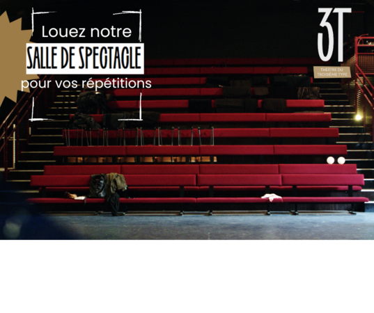 LOCATION Salle de spectacle/répétition