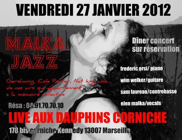malka jazz en live aux dauphins corniche 