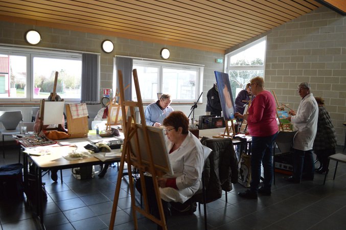 Michel Chagourin - Association de peinture - Huile/Aquarelle 