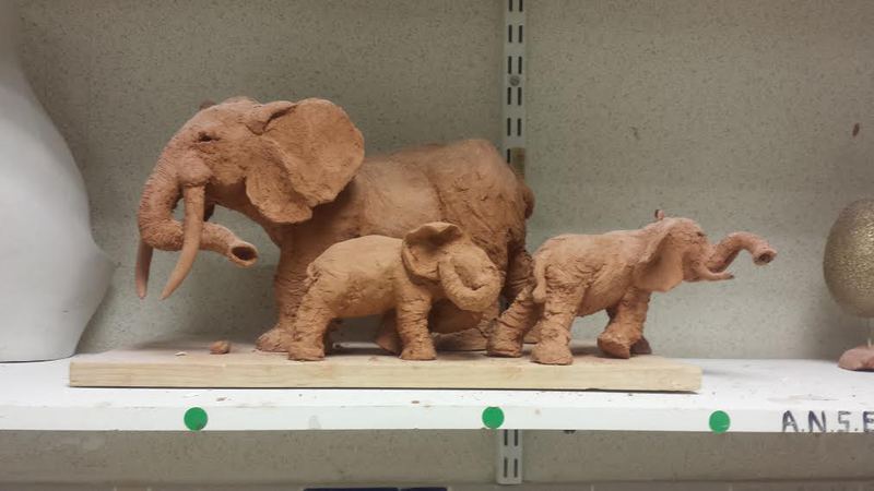 Sculpture Antonia - COURS DE SCULPTURE ET DE MODELAGE