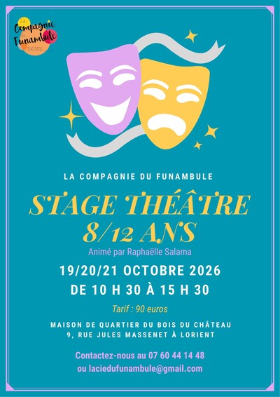 Stage théâtre 8/12 ans