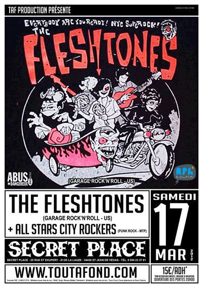 THE FLESHTONES + ALL-STAR CITY ROCKERS