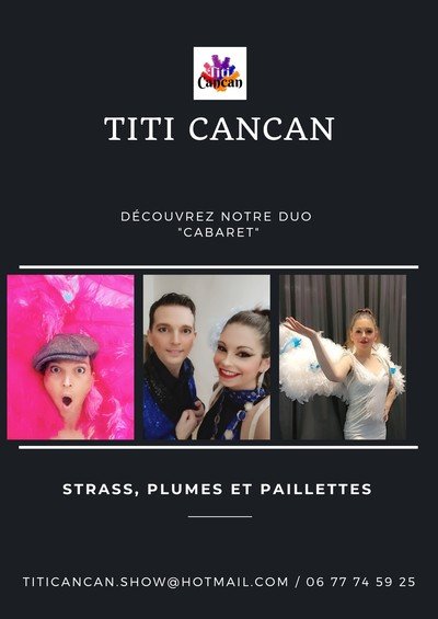 Titi Cancan Spectacles - Cabaret itinérant  Région Centre 