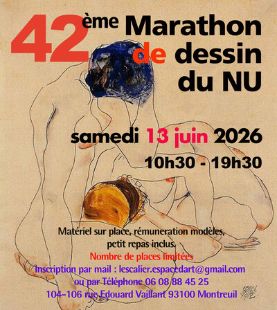 42è marathon de dessin Modèle-Vivant