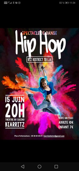 Biarritz district danse studio  - Cours de danse hip-hop
