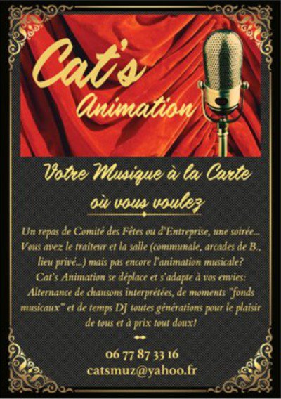 Cat's Animation - Votre musique à la carte... où vous voulez!