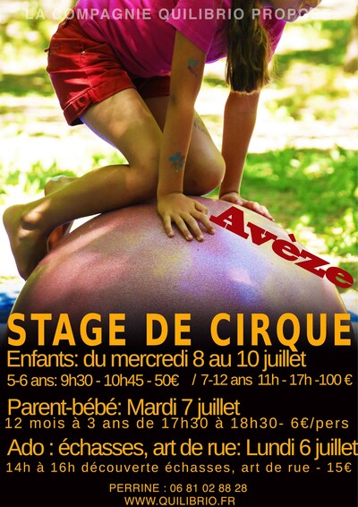 Compagnie Quilibrio - Cours de Cirque 