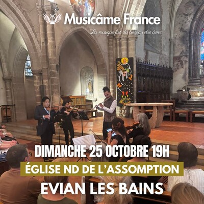 Concert à Evian : Ravel, Debussy, Mozart, Vivaldi, Bach
