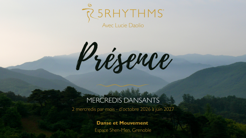 Cours danse 5Rythmes® - Ateliers réguliers avec Lucie Daolio