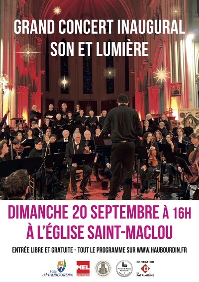 Grand Concert son et lumière de l'église Saint-Maclou