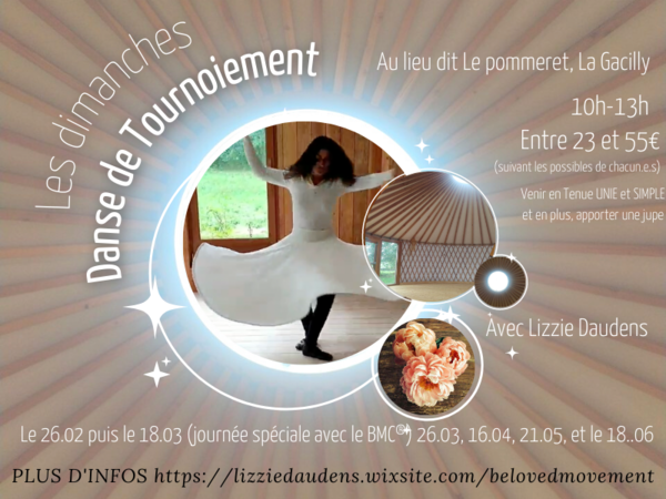 Lizzie Daudens - Danse de tournoiement Un dimanche par mois