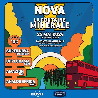 Radio Nova X La Fontaine Minérale