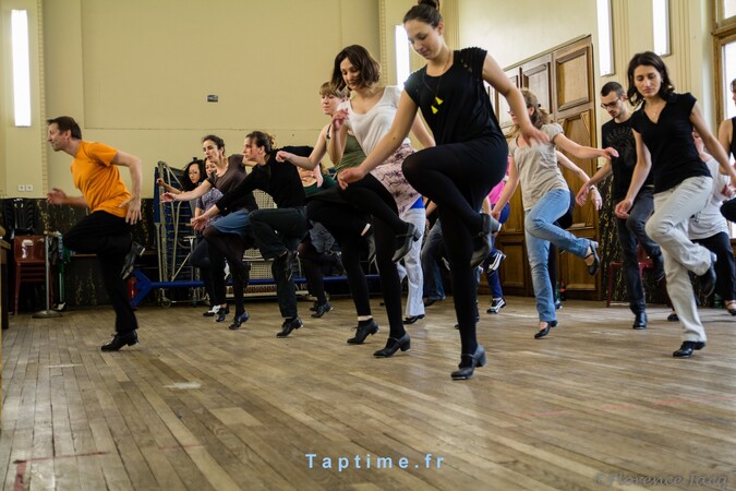 Taptime - Cours de claquettes. Réalisation de chorégraphies