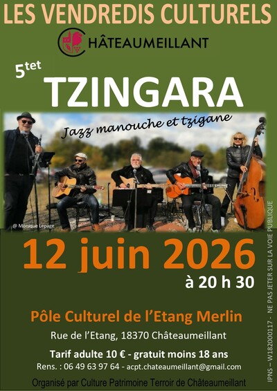 Tzingara quintet en concert