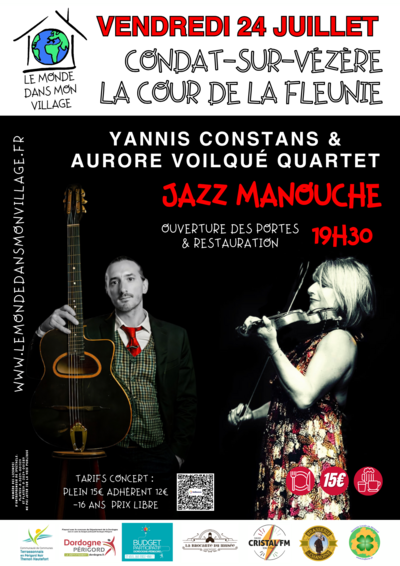Yannis Constans & Aurore Voilqué Quartet - Jazz Manouche