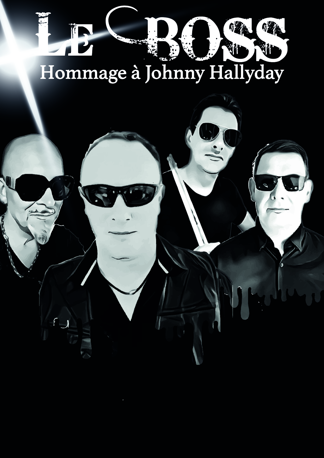 Johnny Boss LE BOSS - HOMMAGE JOHNNY HALLYDAY - Caen - (14000)