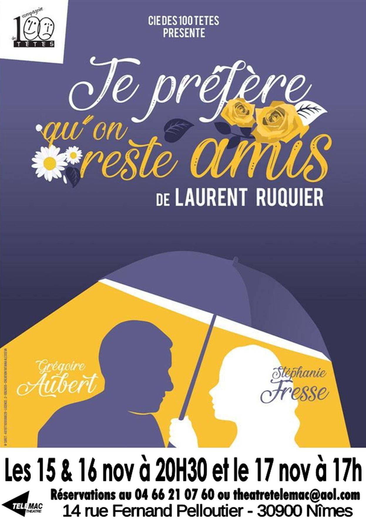 JE PRÉFÈRE QU’ON RESTE AMIS de Laurent RUQUIER - Nîmes - (30900) - Du ...