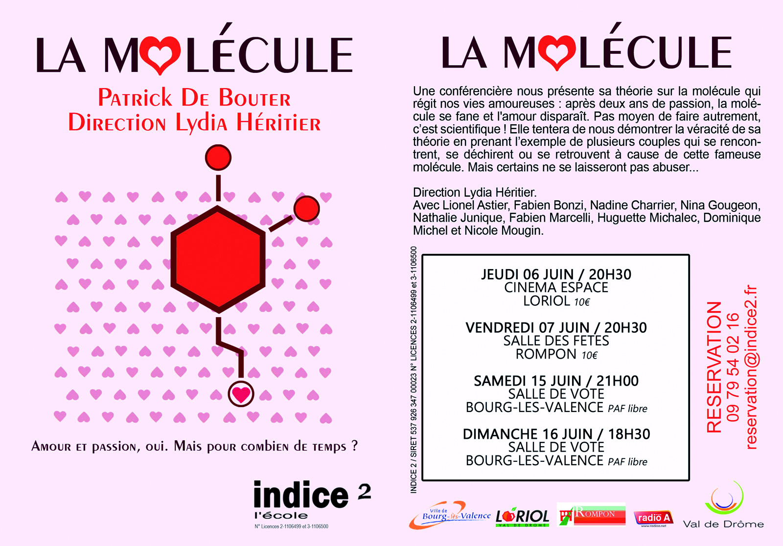 La Molecule Loriol Sur Drome 26270 Jeu 06 Juin 19 Spectable