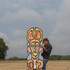 Didier JACQUES  - peinture sur bois, art singulier, figure humaine