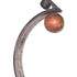 Lampe "Arceau", acier et bois