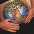 krystel artiste - Peinture corporelle, art prénatal, belly painting,grossesse - Image 7
