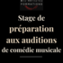 Stage de préparation aux auditions de comédie musicale