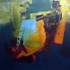 incandescence acrylique sur toile 100x100 cm